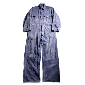 vintage 1940’s “CC41” blue drill jumpsuit