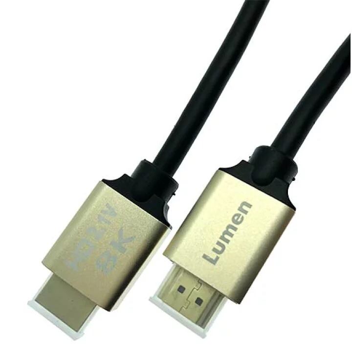 Lumen 伝送速度48Gbps ウルトラハイスピード HDMI Ver2.1 ケーブル【1.5m】8K 60p 7680x4320 カテゴリー3【 送料無料n】 | あかりショップ Lumen 伝送速度48Gbps ウルトラハイスピード HDMI Ver2.1 ケーブル【1.5m】8K 60p 7680x4320 カテゴリー3【 送料無料n】 | あかりショップ