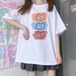 ✞ きれいめ☆トップス プリント柄Tシャツ スウィート ガーリー ✞ゴスロリ SM ミリ 甘ロリ クラロリ 和ロリ エレガント 黒ロリ 姫ロリ 華ロリ BB-BB1911736