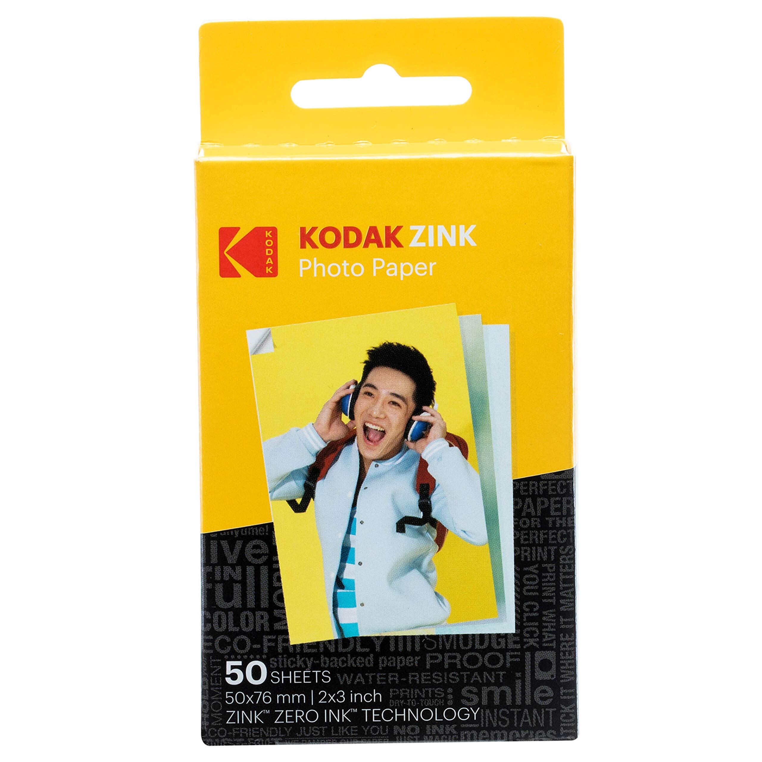 【在庫のみ】コダック ZINKフォトペーパー 2インチ x 3インチ KODAK PRINTOMATIC対応 (Kodak Mini SHOT Mini2には対応しません)
