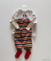 韓国子供服 / 26Autumn / 〖取寄〗Hei / カラフルパンツ / キッズ服 / カラフル服 / 秋服 *XS~XL*