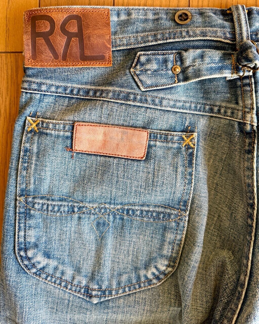 新品 RRL アメリカ製 ビンテージ加工デニム 31-30 | Room Style Store