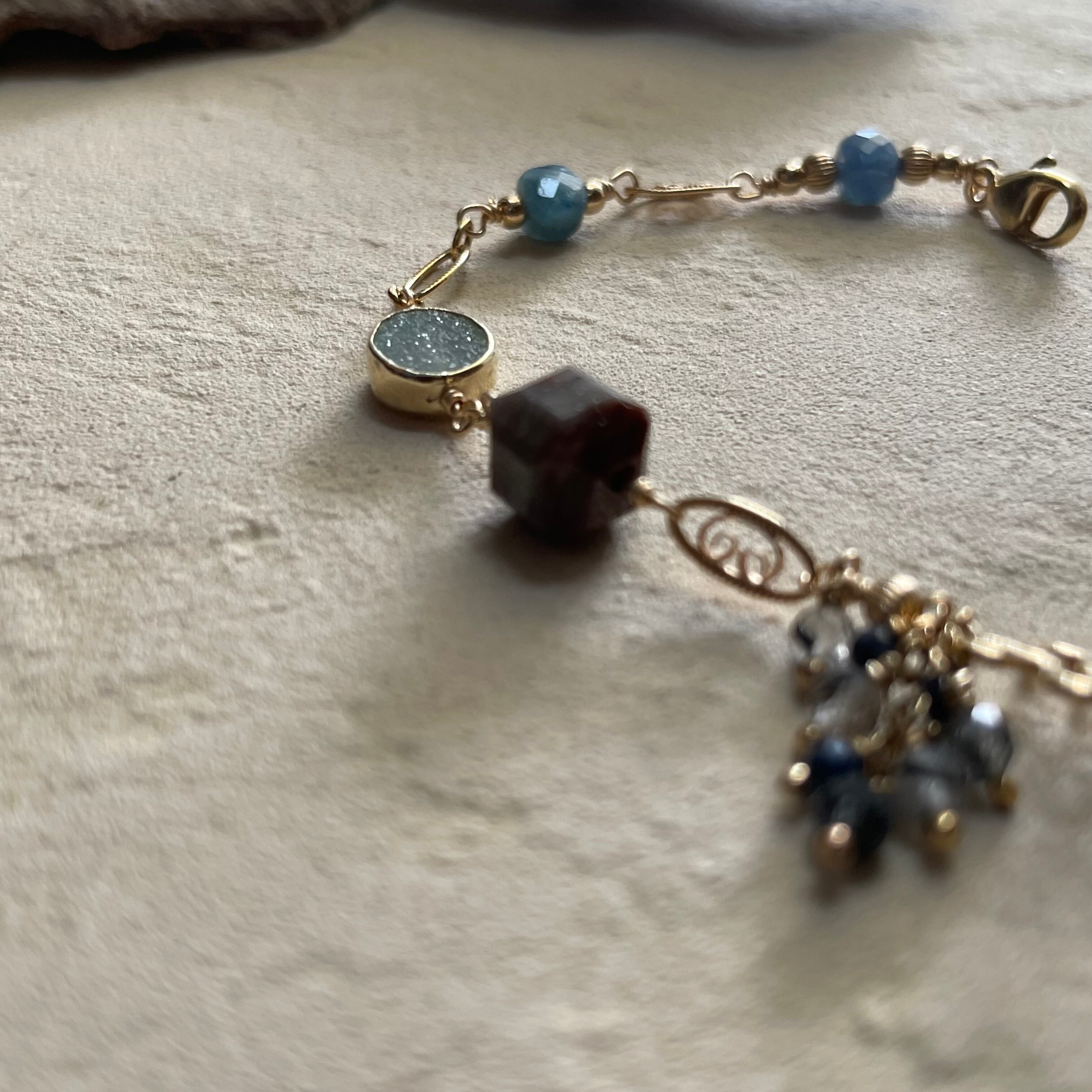 Bracelet ~Jewel ~/14K Goldfilled | and. the earth JEWELRY