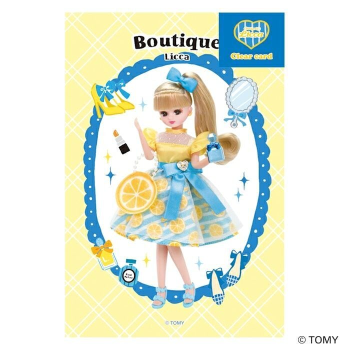 リカルメ商いページ リカちゃん Oshigoto Licca クリアカード ブティック | てんくーどう