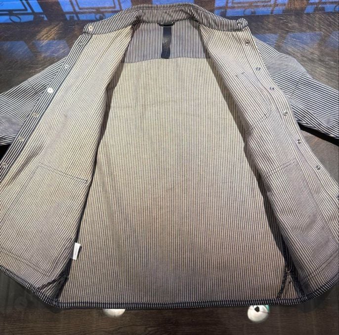 CHROME HEARTS クロムハーツ ラストバイト ストライプシャツ