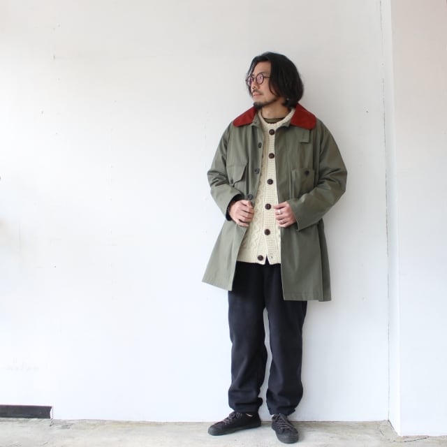 another 20th century オーバーコート River Runs Over （Olive drab