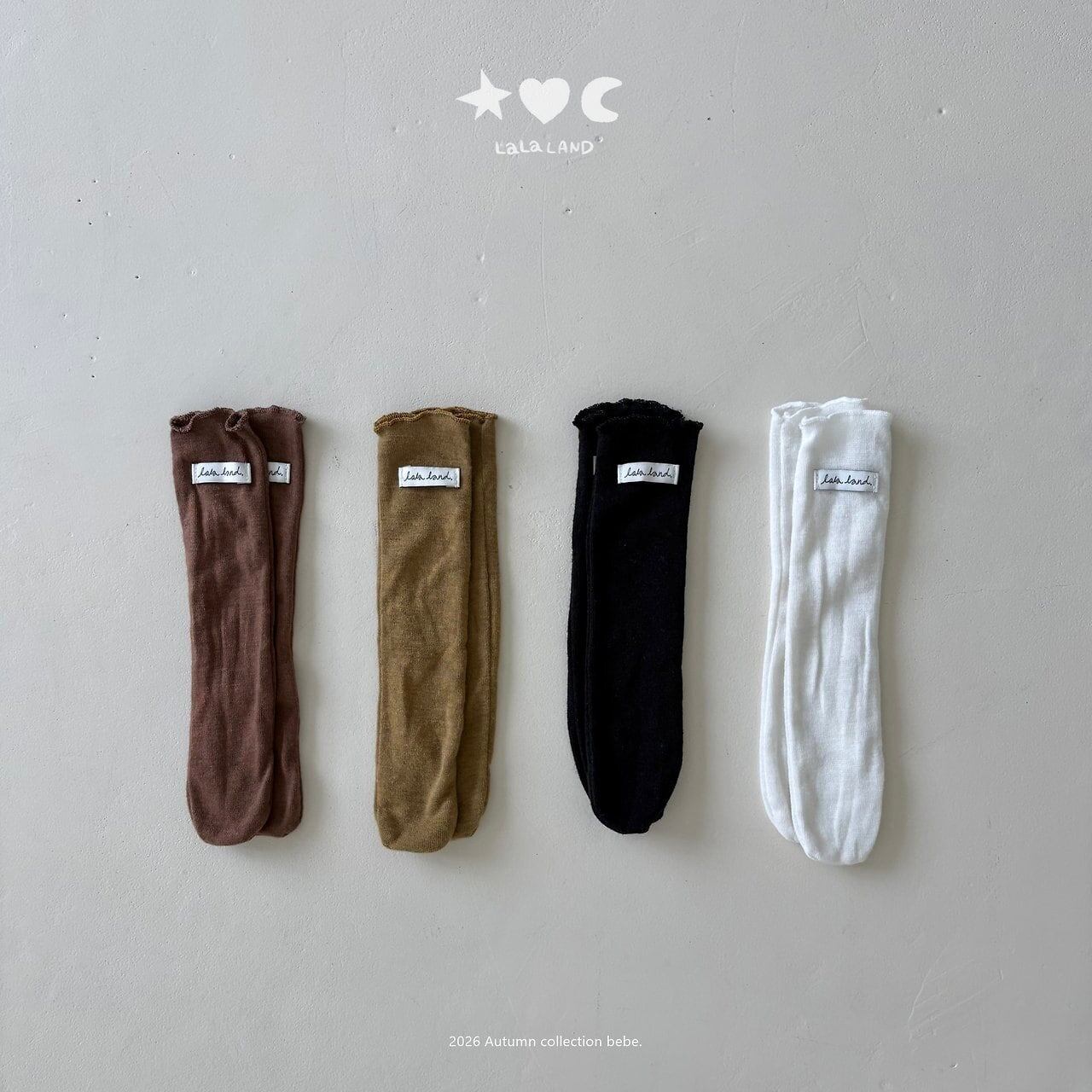【予約】LALA LAND Span socks