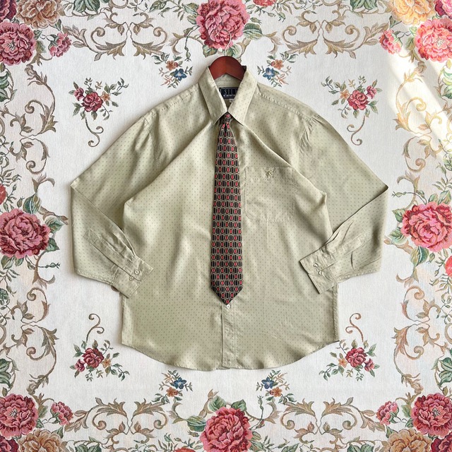 SILK shirt & necktie【set】