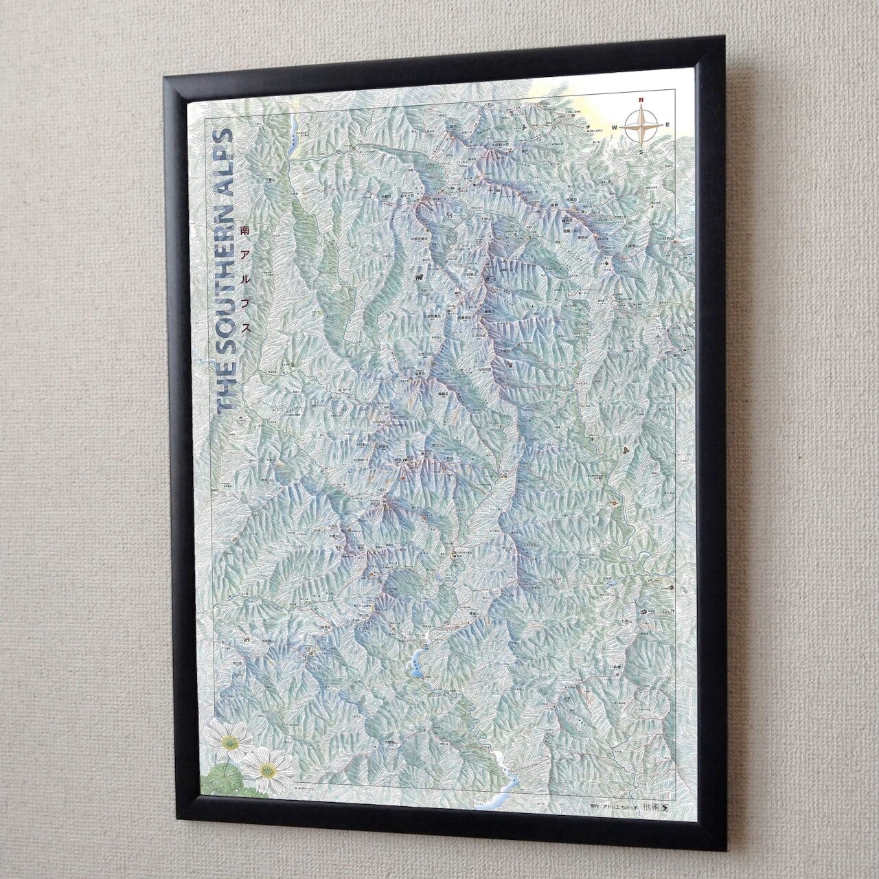 アトリエ ちけーず / 南アルプスに行きたくなる地図