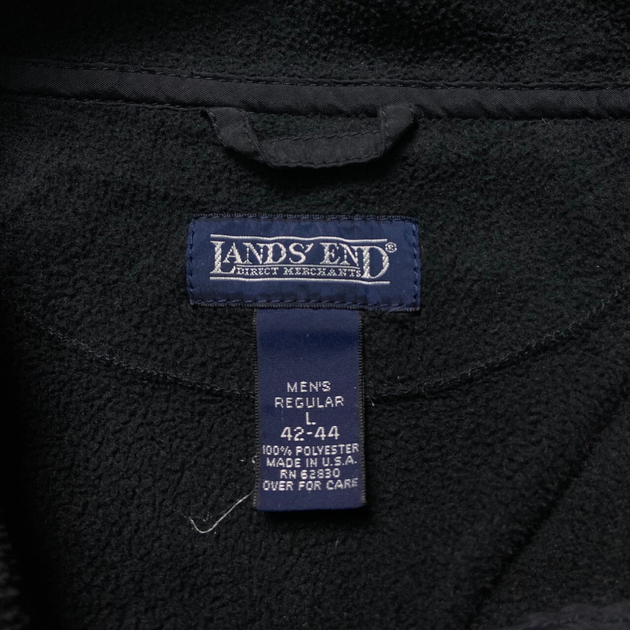 90年代 USA製 LANDS' END ランズエンド ハーフジップ フリース 90年代 USA製 LANDS' END ランズエンド ハーフジップ フリース
