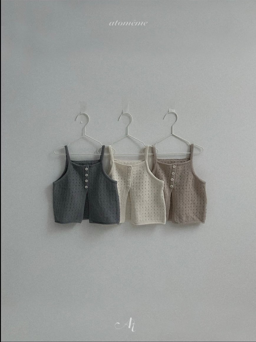 予約⌇atomeme / Annie Knit Vest