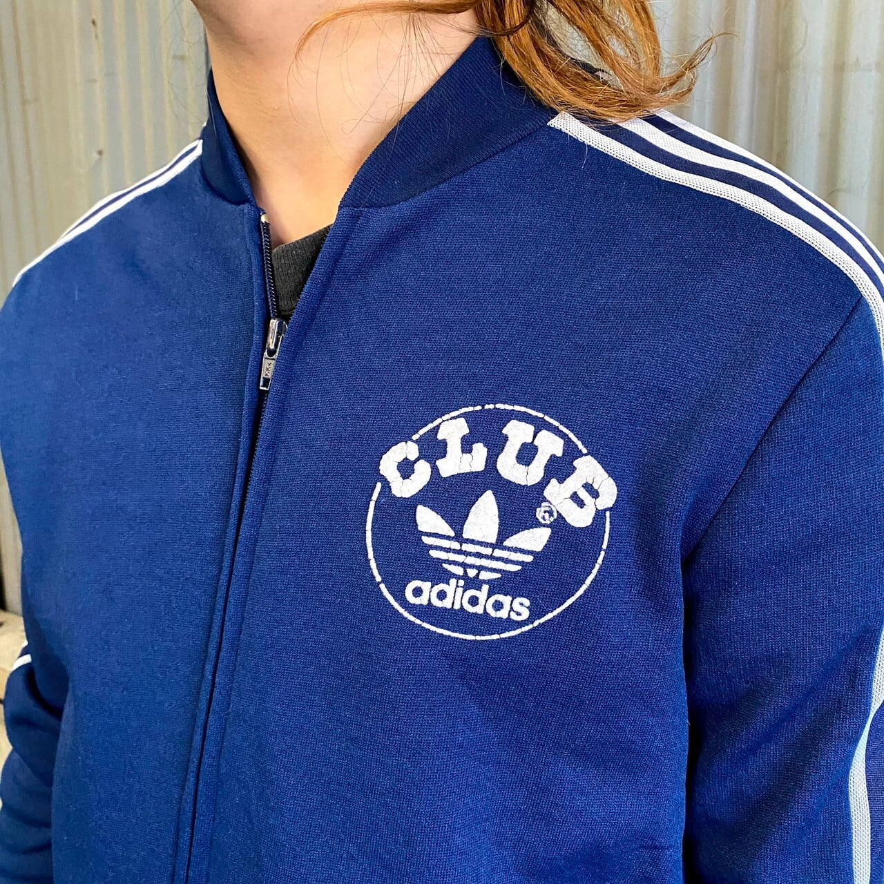 【希少】 70s~80s CLUB adidas トラックジャケット ジャージ