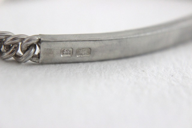 Silver Bar Bracelet