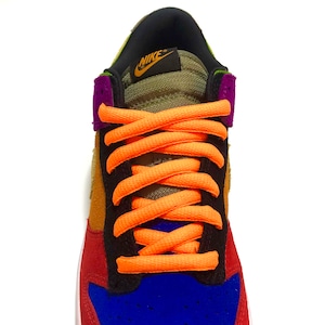 FAT OVAL LACES NEON ORANGE