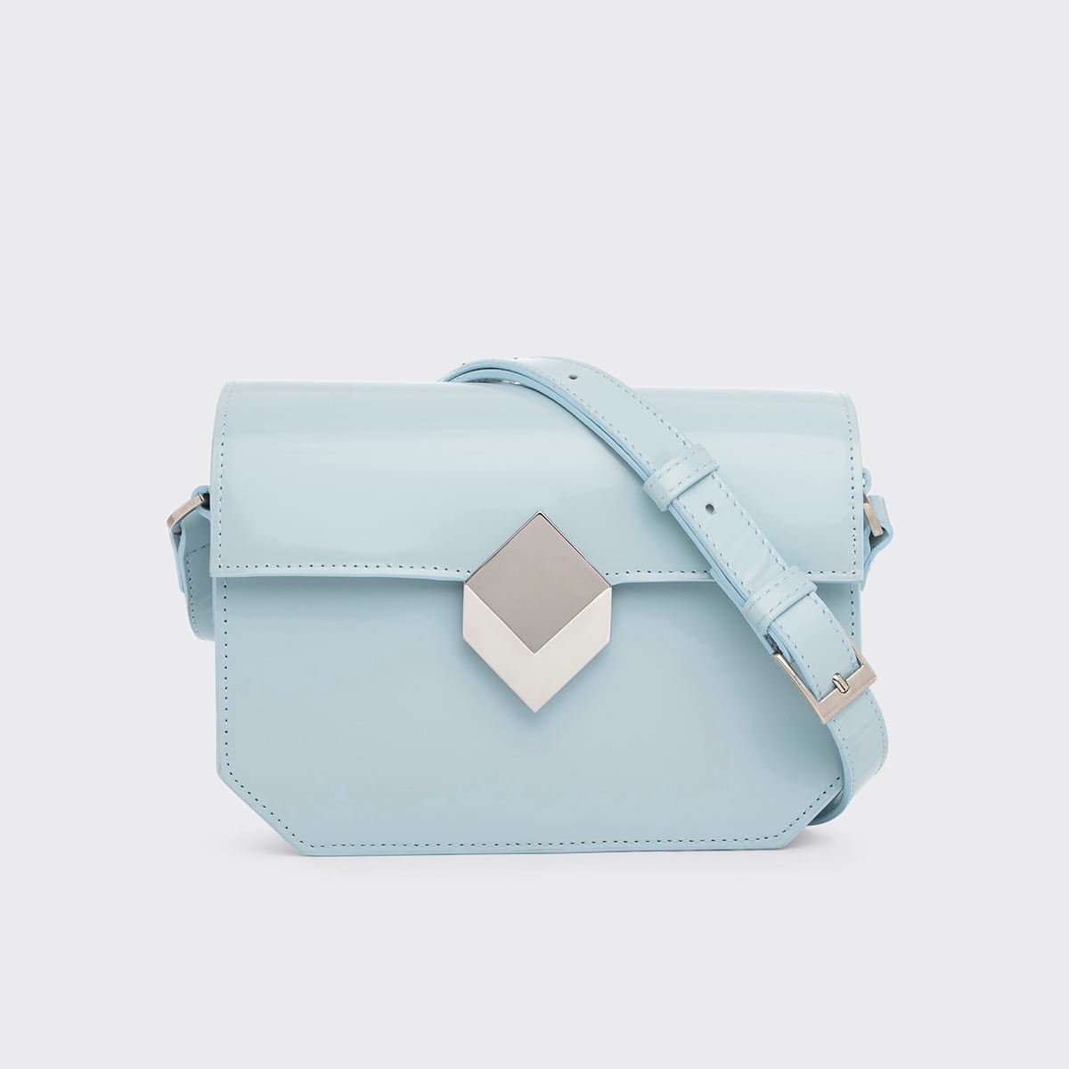 PIERRE HARDY PRISM HANDBAG LIGHT BLUE