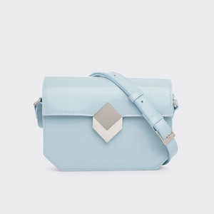 PIERRE HARDY PRISM HANDBAG LIGHT BLUE