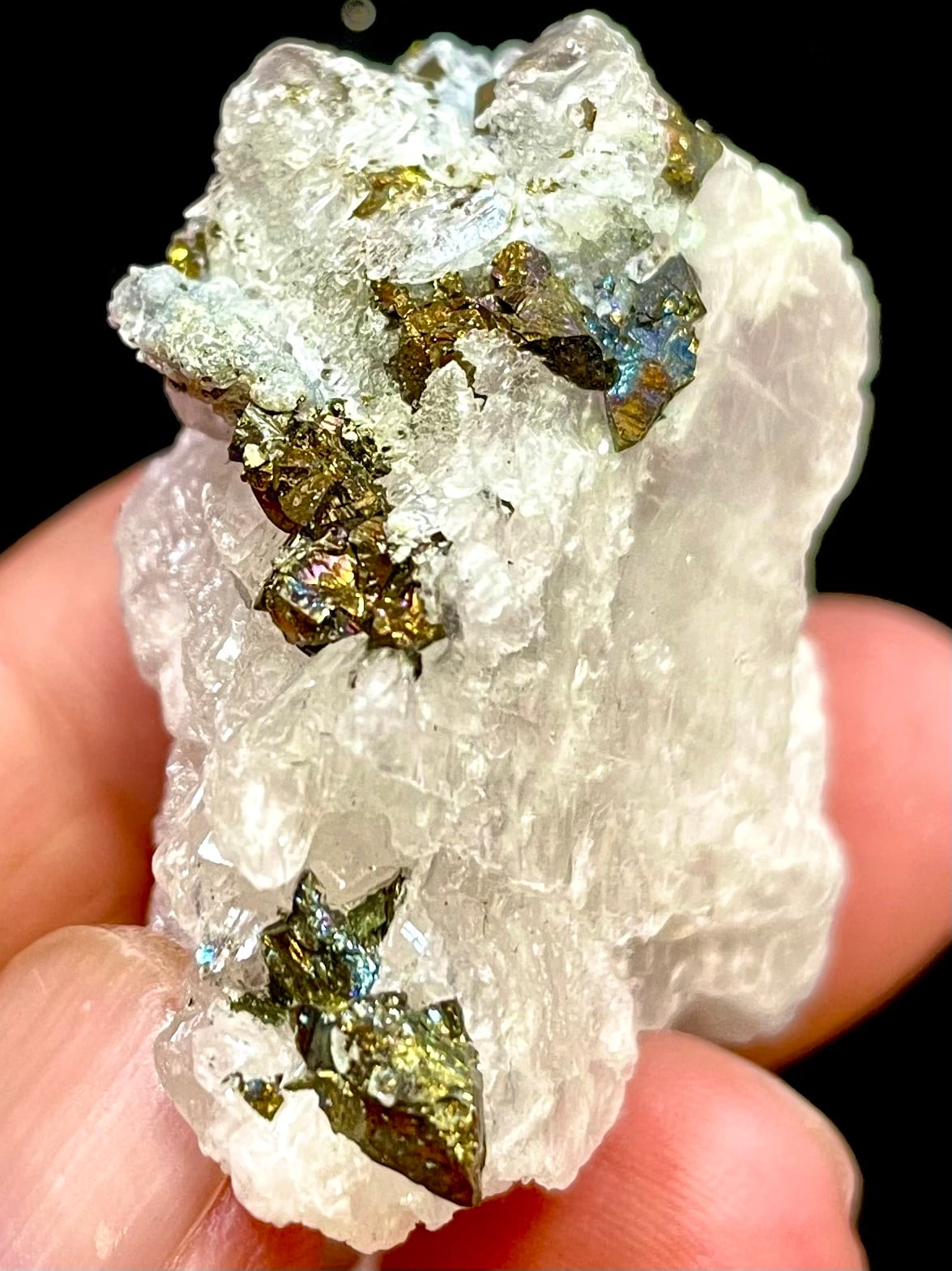 チャルコパイライト亀さん✨️オルゴナイト （4) 天然石・オルゴナイト  