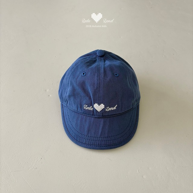 《予約》送料無料【lalaland】Heart Ball Cap
