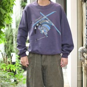 crazy shirt kliban cat fade print sweat