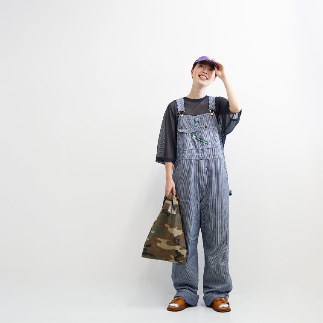 USED】HICKORY OVERALL ヒッコリーオーバーオール (hg-016) | es-life