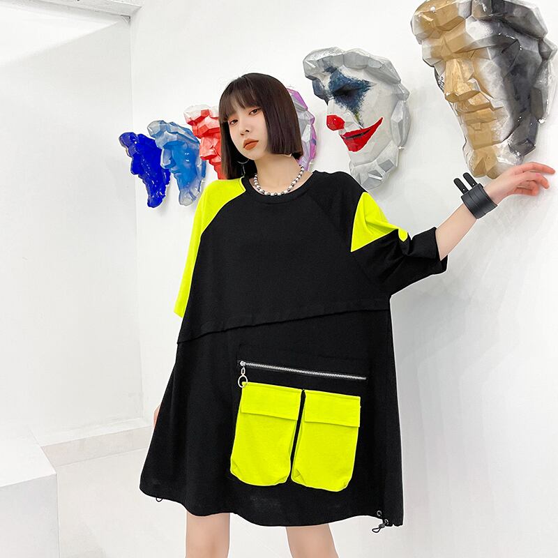 ドレス サマーTシャツ スカート 夏物 ラブタオタオダレンハウス79946181305