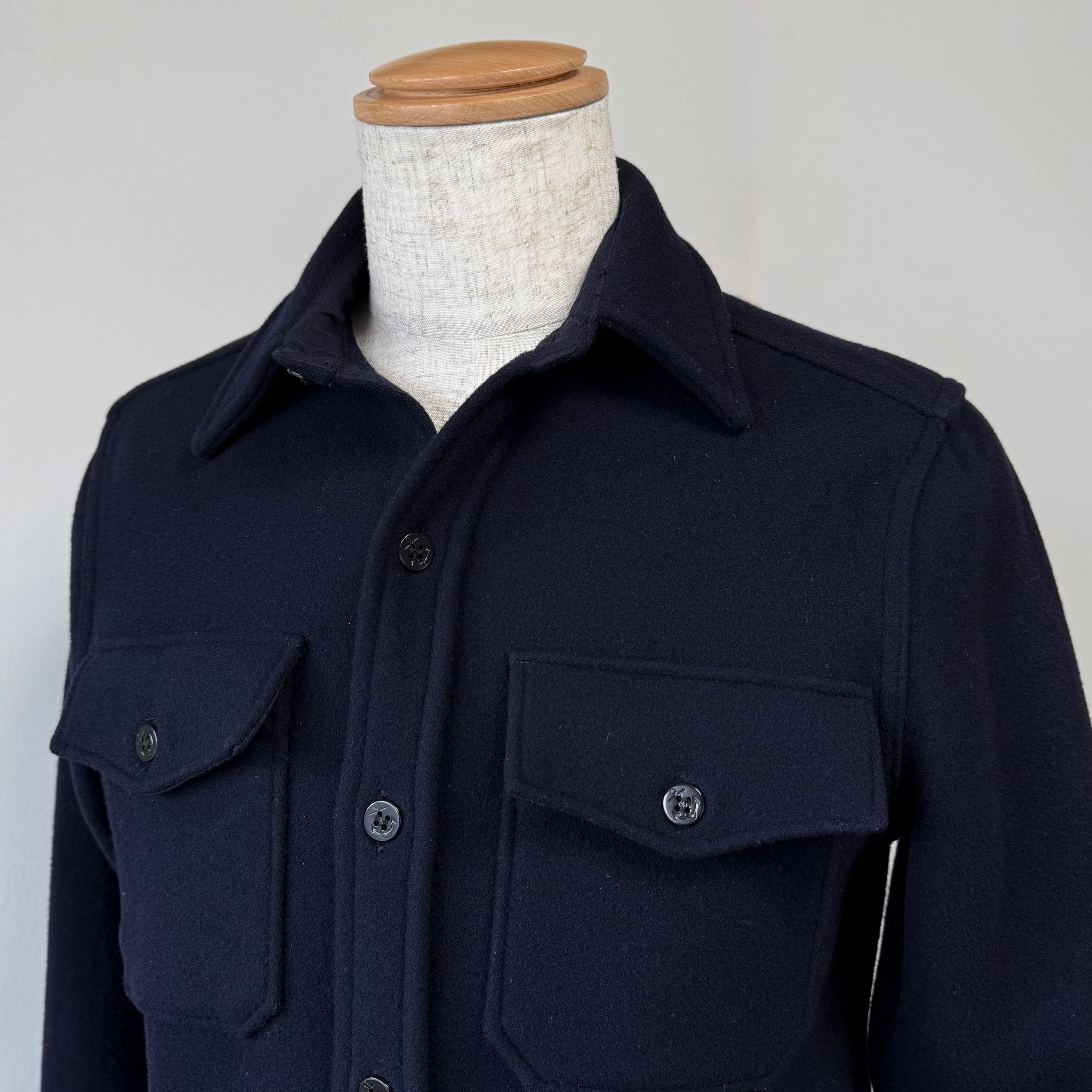 FIDELITY ウール CPOジャケット (ネイビー、XSサイズ、アメリカ製