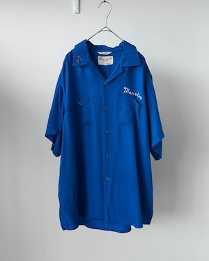 -King Louie- Vintage 60s L Bowling Shirt