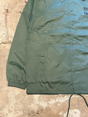 GENIUS CRAft / FAST DREAM COACH JACKET / NYLON COACH JACKET / ナイロンコーチジャケット / GREEN
