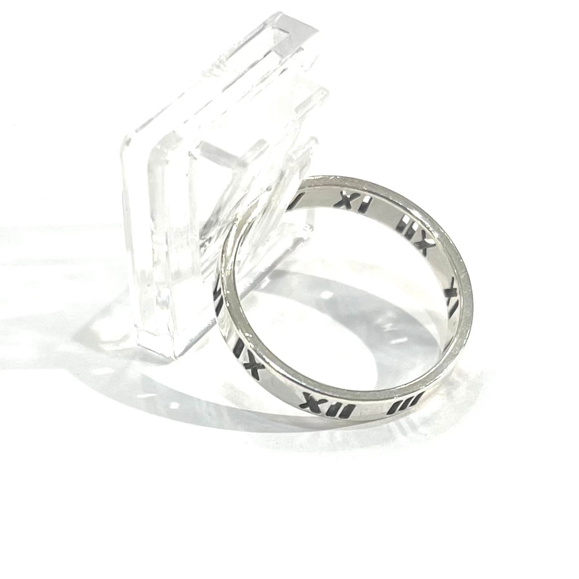 中*吉様 Tiffany & Co. 1995年モデル スリーブリング TIFFANY&CO】【19号】2577 オープンアトラスリング 指輪 シルバー925
