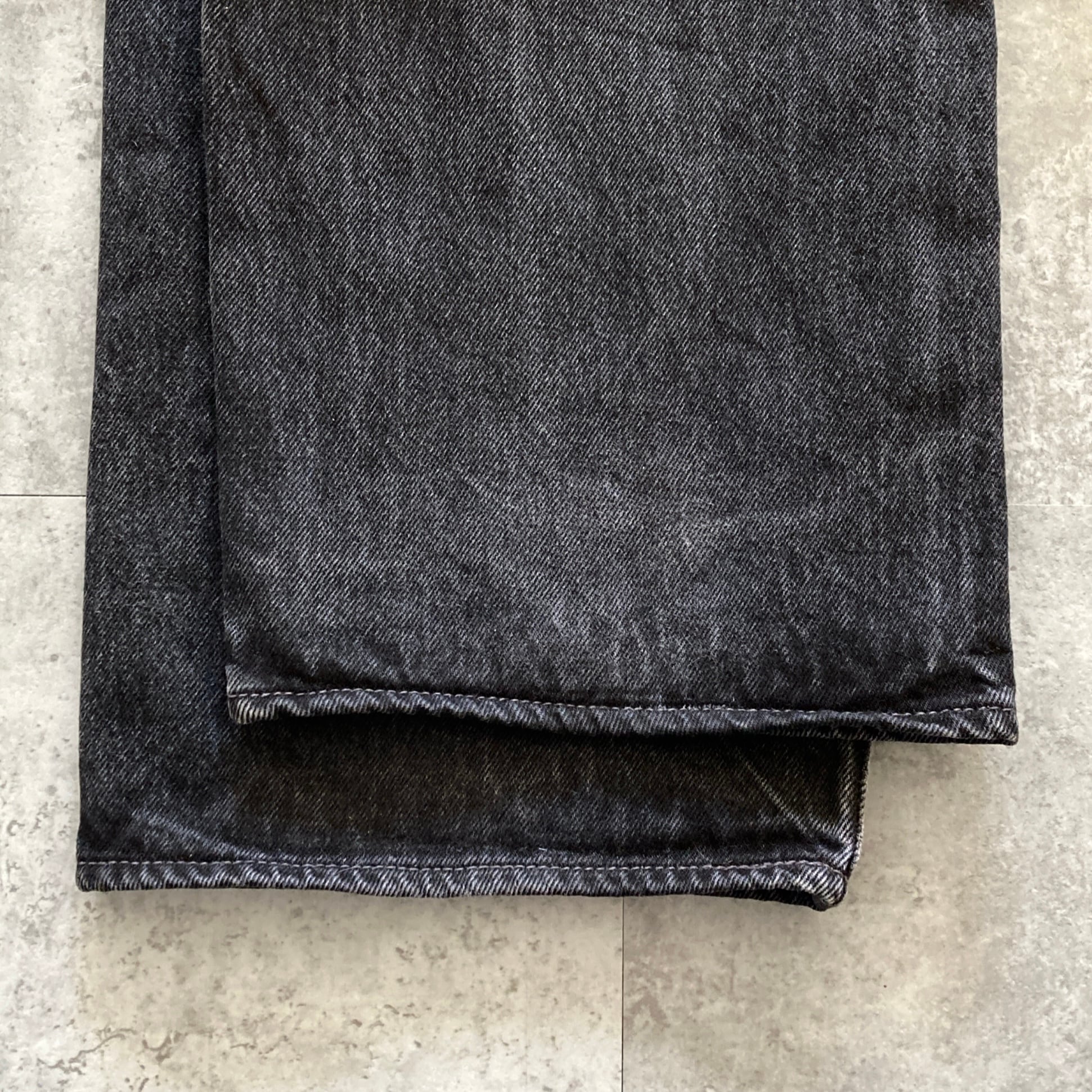 W42 L32】Levis 501 リーバイス ボタンフライ ビッグサイズ ブラック