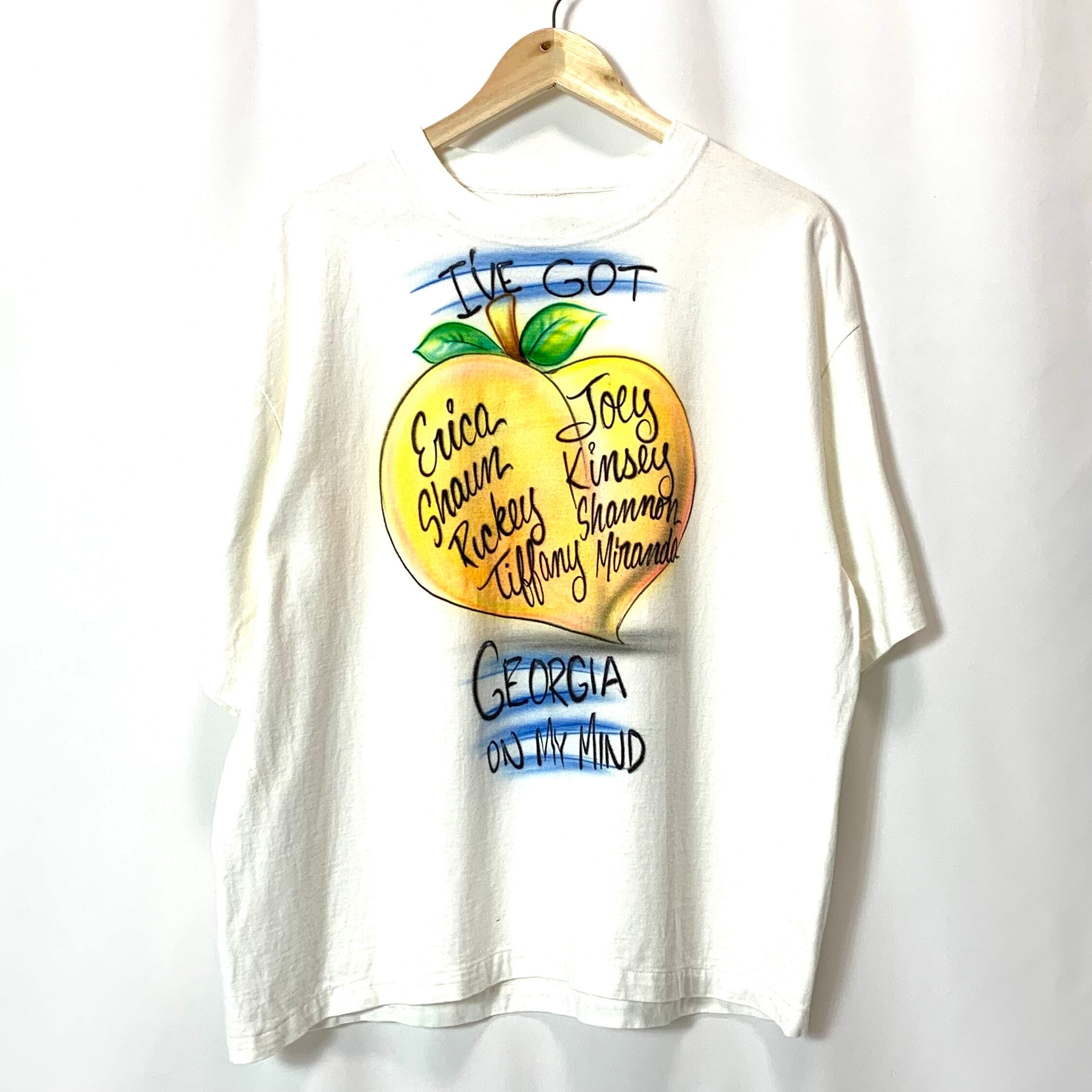 ビンテージ　モヒカン ファイアープリントTシャツ　90s