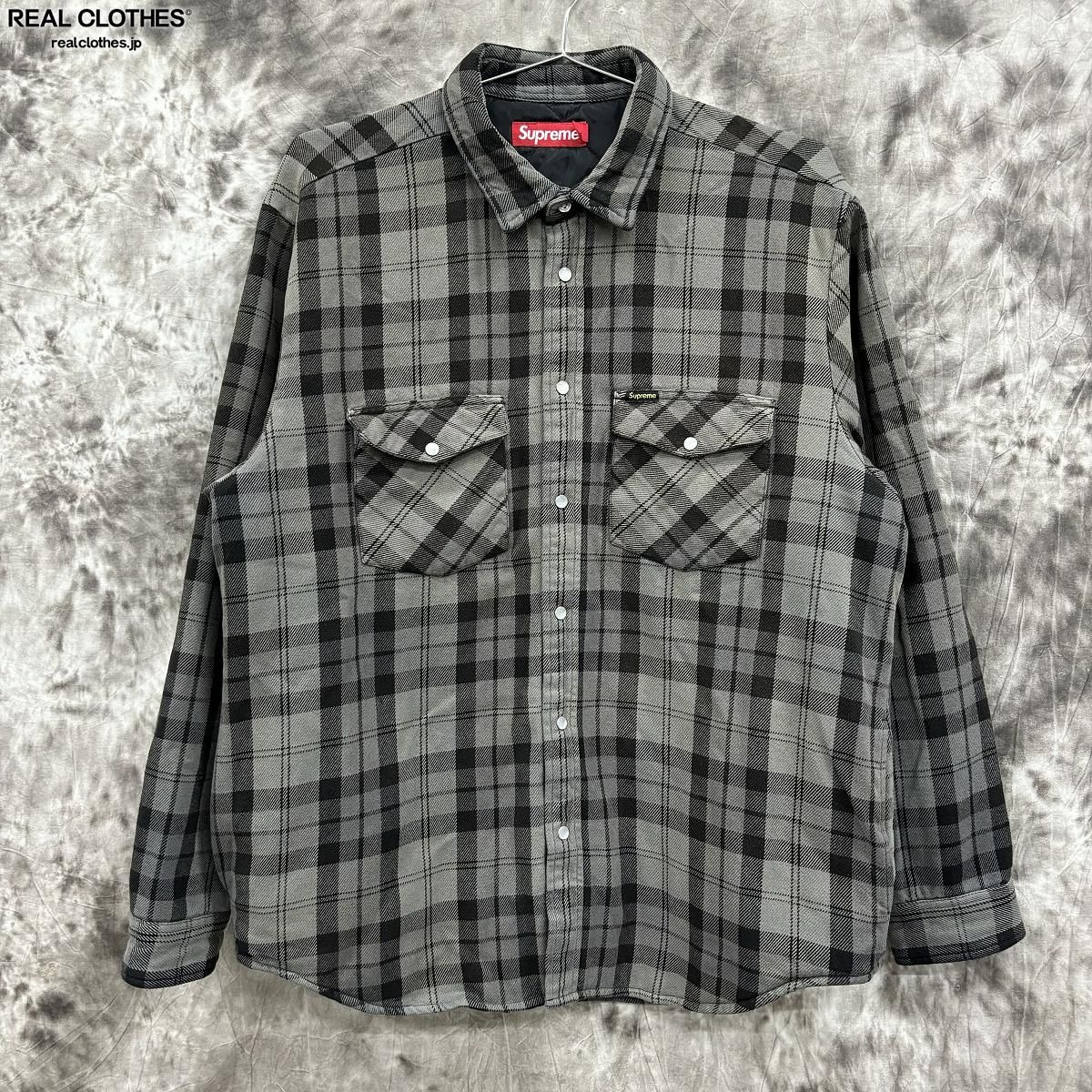 Supreme/シュプリーム【24SS】Quilted Flannel Snap Shirt 
