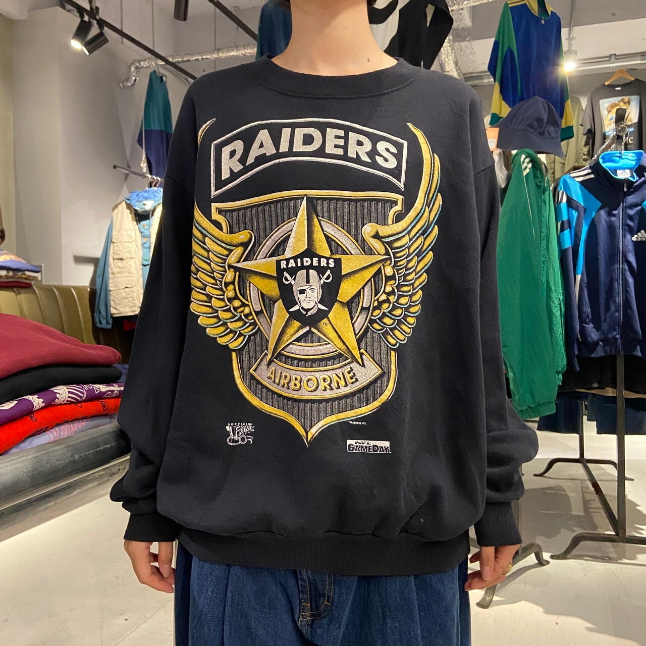 NFL LOS ANGELES RAIDERS ロサンゼルスレイダーズ スウェットシャツ トレーナー メンズXL /eaa330002