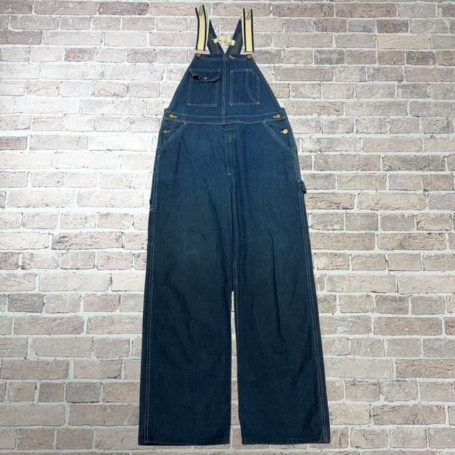 Ⓚ 1970s CARTERS DENIM OVERALL