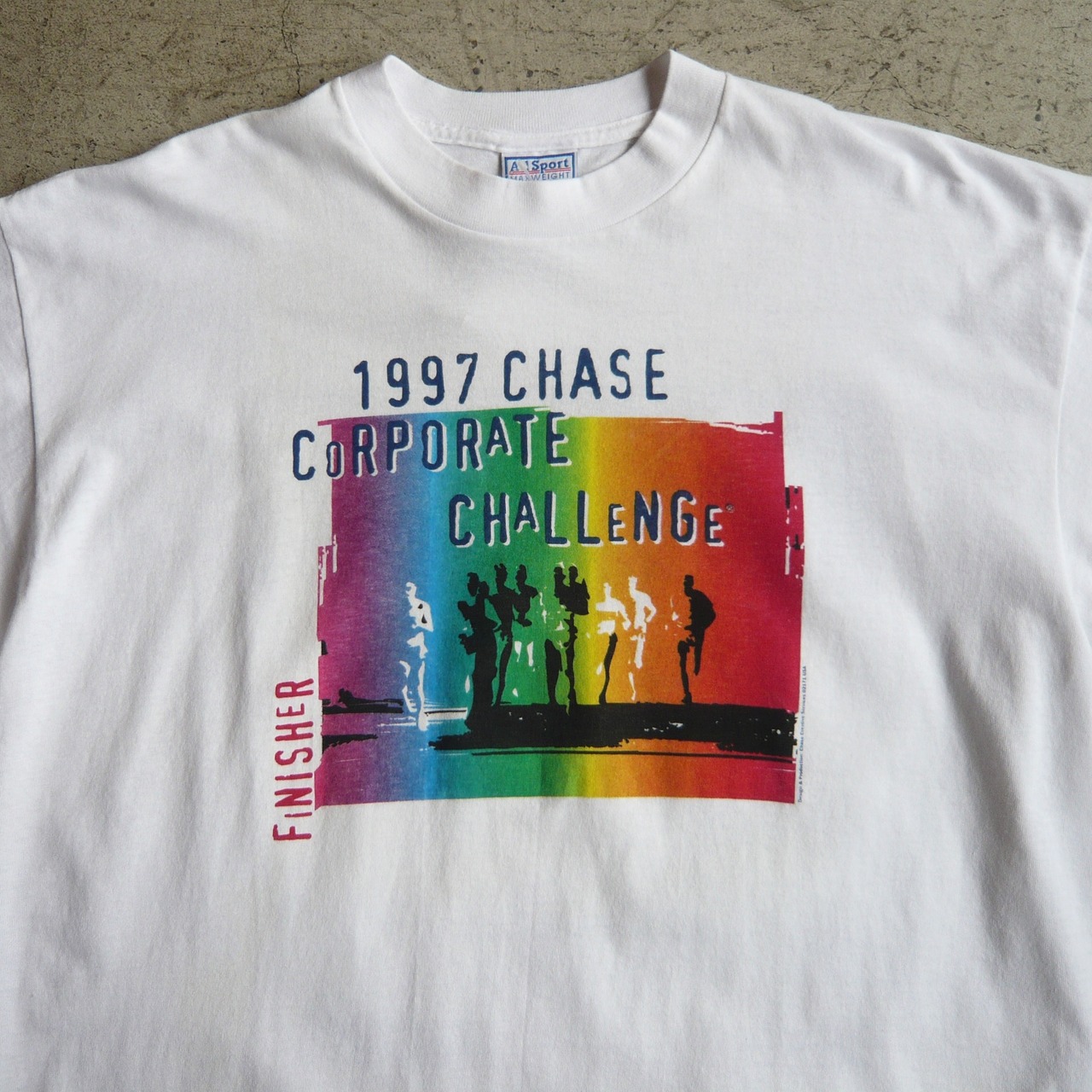 90s マラソン 企業系 Tシャツ