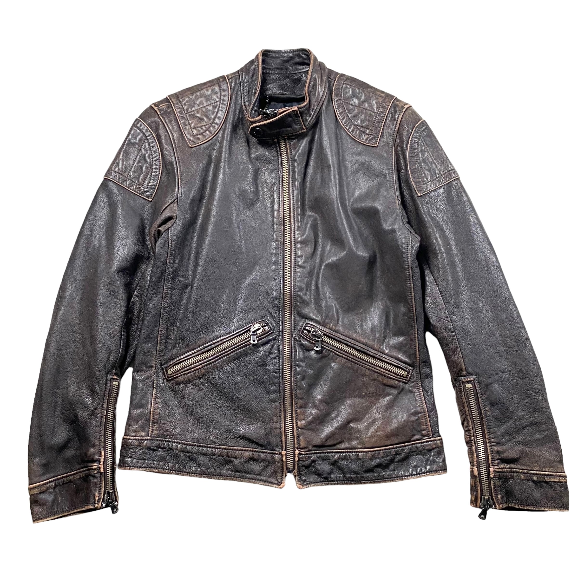 DOLCE&GABBANA goatskin riders jacket | NOIR ONLINE