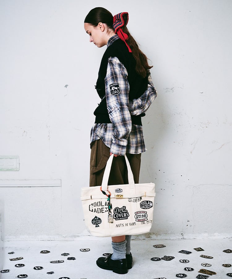 直営限定ITEM】マルチワッペンターンロックトートバッグ TYPE-A CQ