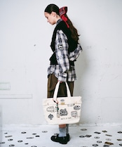 【直営限定ITEM】マルチワッペンターンロックトートバッグ TYPE-A CQ-48515H