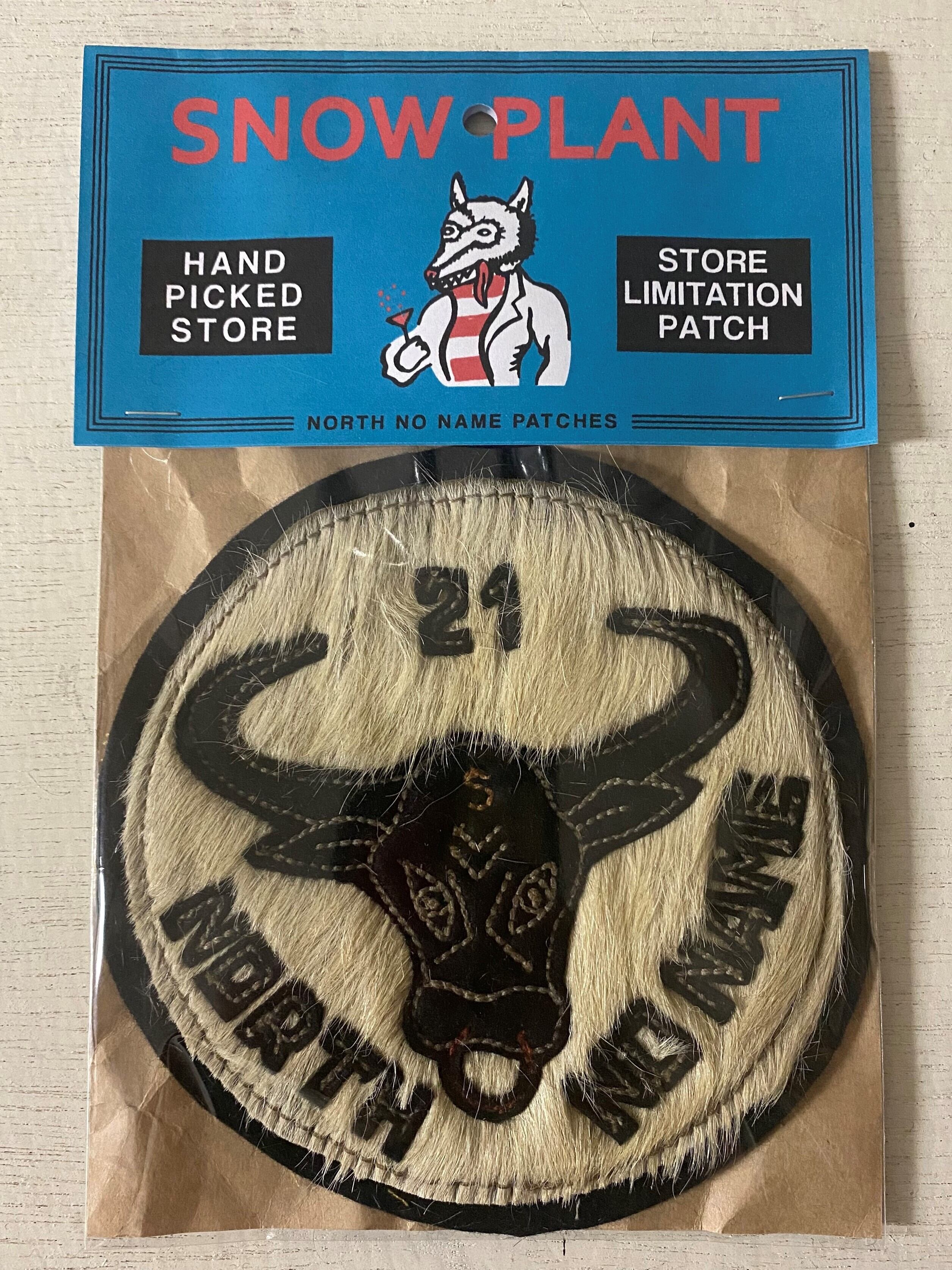 SNOW PLANT 2021 LIMITED NNN PATCH (お一人様1点のみ)