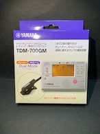 ヤマハ チューナーメトロノーム TDM-700GM　ﾁｭｰﾅｰﾏｲｸTM-30BK付ｾｯﾄ