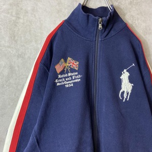 POLO Ralph Lauren USA numbering track top size M 配送A
