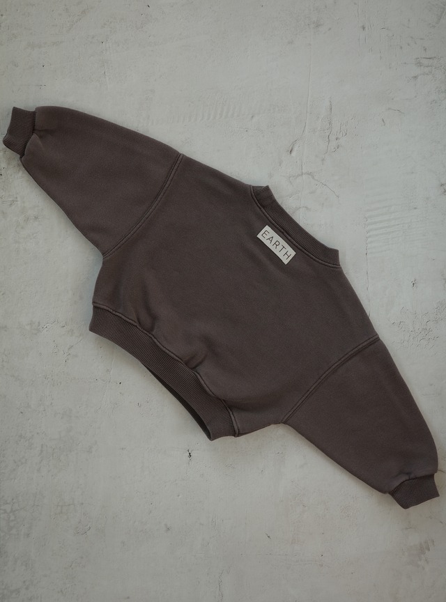 《予約》EARTH THE ARCHIVE / Organic French terry top (3color)
