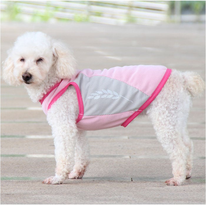 peppy ハクサン クールベスト 犬服 夏用 ピンク クールベスト 犬用 通販 犬 クーリングベスト 夏 クール ベスト 犬服