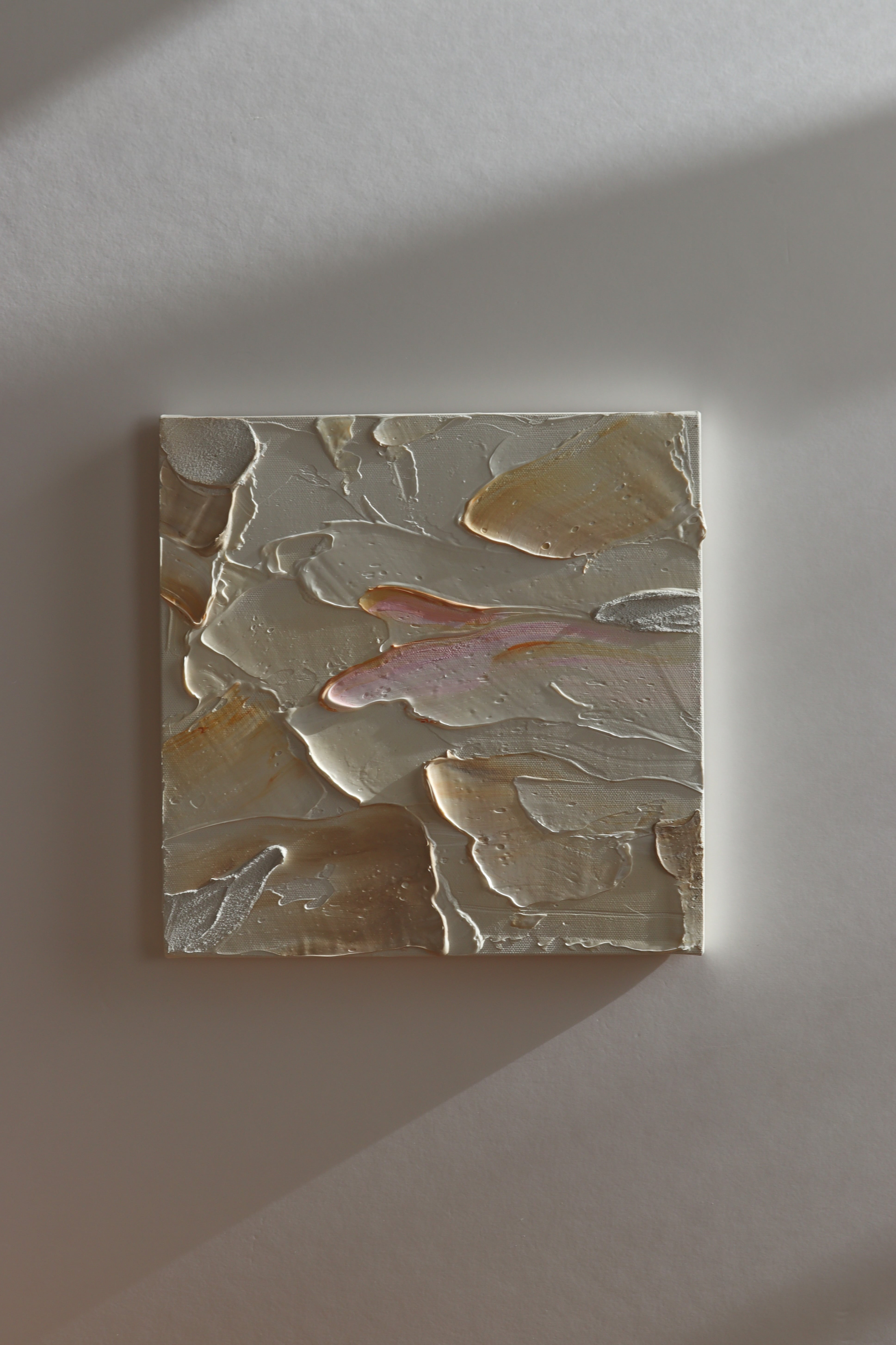 テクスチャーアート (正方形27cm) オーダー制作 | Ikumi Yasuzaki