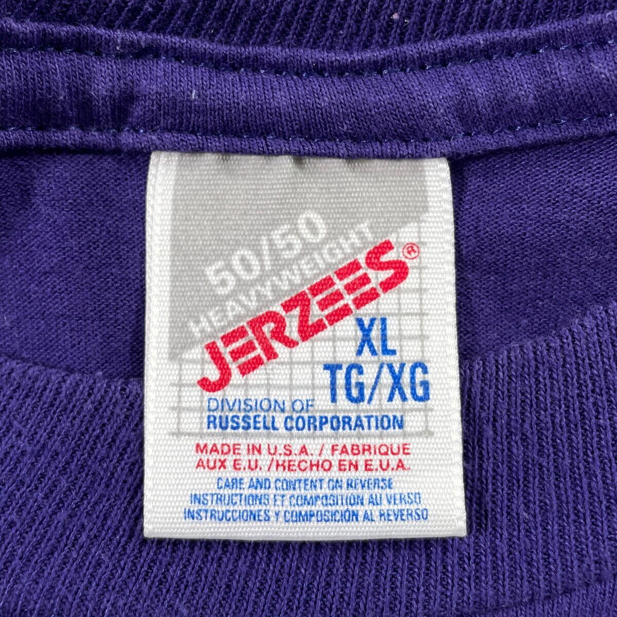 90年代 USA製 Mardi Gras イベント パレード ラメプリントTシャツ