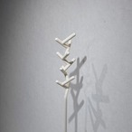 Mattiデザイン コートハンガー ポールハンガー コートスタンド 洋服掛け カバン掛け ホワイト モダン 北欧 ミニマル