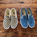 VANS Classic Slip-On/ Navy / Black x White Checker