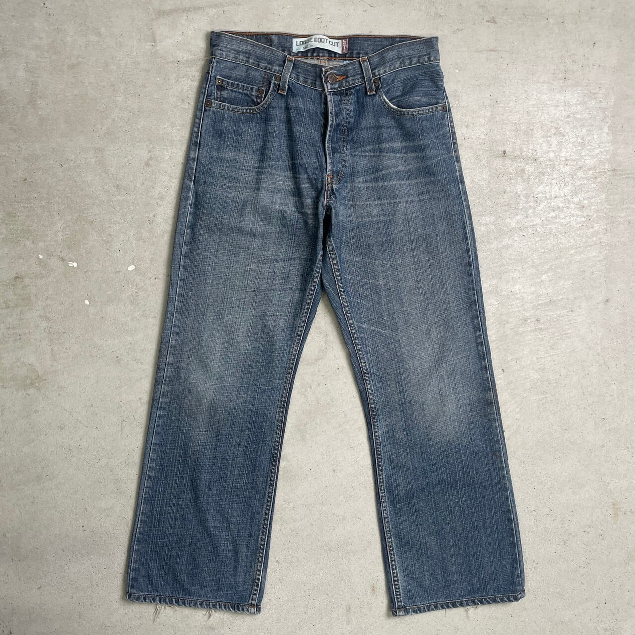 00年代 Levi's リーバイス 567 フレアデニムパンツ LOOSE BOOT CUT