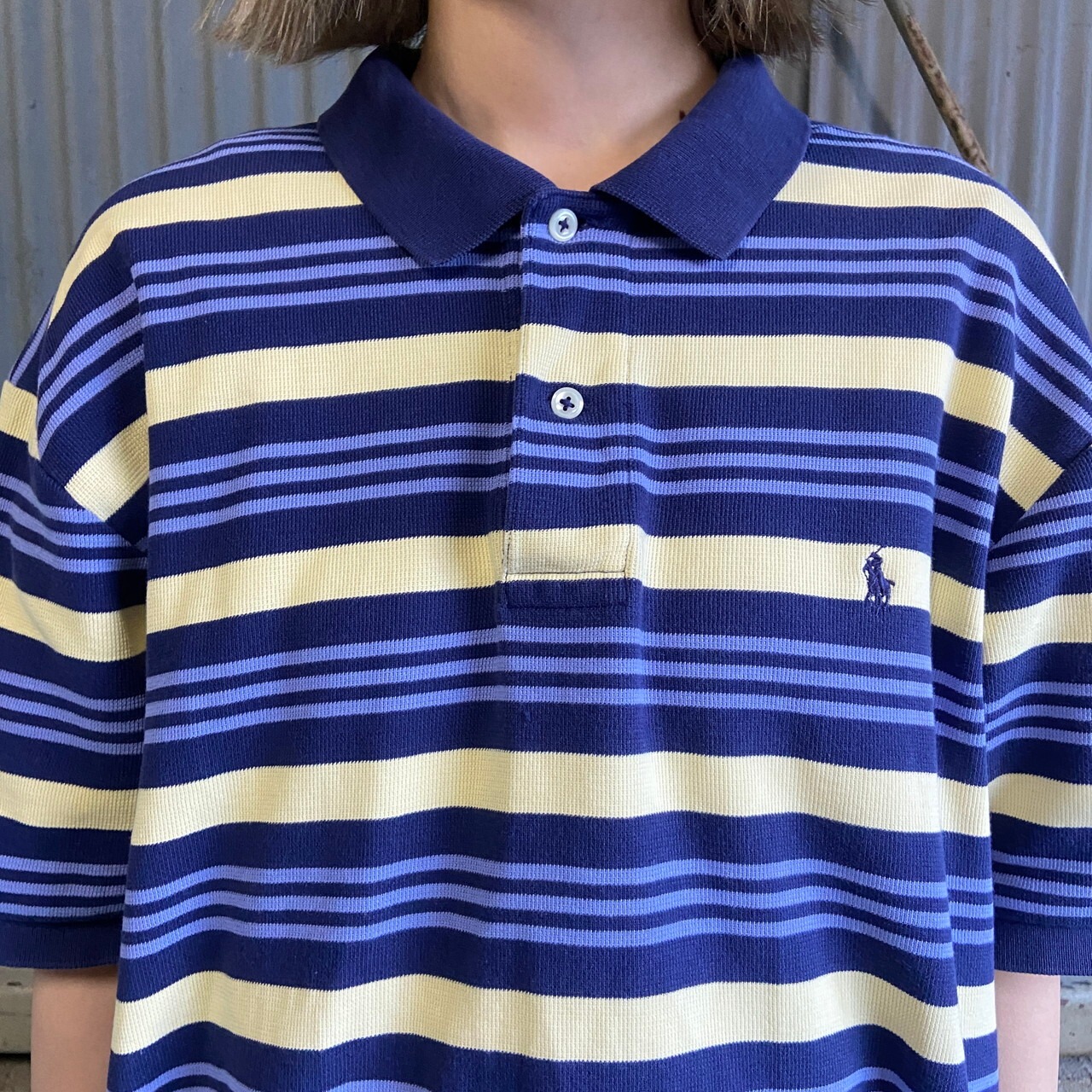 Polo by Ralph Lauren オールドラルフローレン ボーダー柄 ポロシャツ 