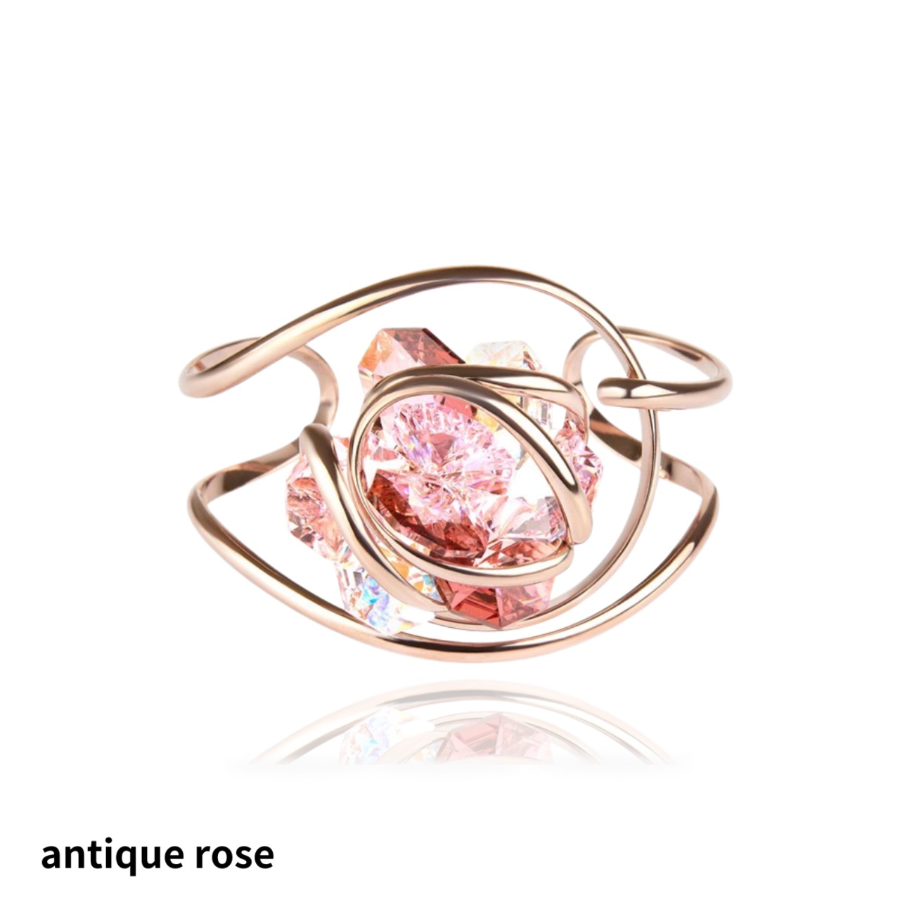 FLOWER *antique rose* -bracciali-